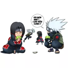 Itachi Mug “Itachi and Kakashi” – Naruto parody
