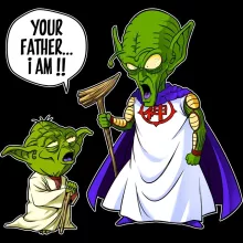 Maglietta a maniche lunge Yoda “Yoda e Dio” – Parodia dei Star Wars
