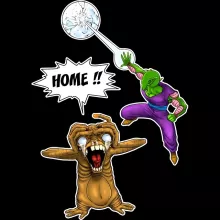 Piccoloand ET Phone Case “Piccoloand ET the Extra-Terrestrial” – Dragon Ball Z parody