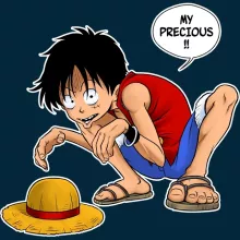 Gorro – One Piece de parodia