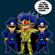Cancer Deathmask Beanie – Knights of the Zodiac - Saint Seiya parody