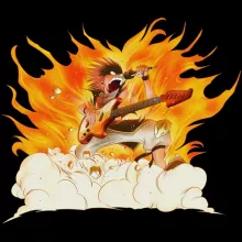 Canotte da bambini e ragazzi Natsu – Parodia dei Fairy Tail