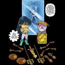 Coque Téléphone Portable Shiryu « Un choix très difficile... » – Parodie Saint Seiya