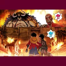 Casquette Luffy « Un Combat Titanesque piraté... !! » – Parodie One Piece