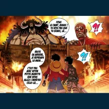 Bonnet Luffy Vs Kaido « Un Combat titanesque... » – Parodie One Piece