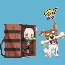 Gorra Niño e Niña Nezuko Kamado – Parodia de Demon Slayer
