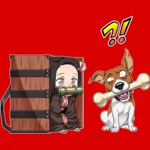 Casquette Nezuko Kamado « Un drôle de nonos... » – Parodie Demon Slayer
