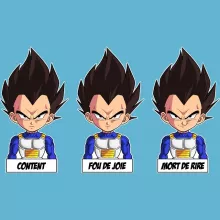 Body bébé Végéta « Un jeu d'acteur de niveau princier » – Parodie Dragon Ball Z