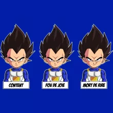 Casquette Enfant Végéta « Un jeu d'acteur de niveau princier » – Parodie Dragon Ball Z