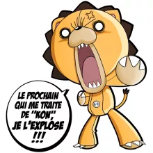 T-shirt Kon « Un nom difficile à porter » – Parodie Bleach