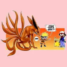 Body bébé (Filles) Naruto « Un nouveau dresseur... » – Parodie Pokémon