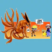 Body bébé Naruto « Un nouveau dresseur... » – Parodie Pokémon
