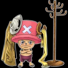 Tony Chopper Baby T-shirt – Parodie auf One Piece