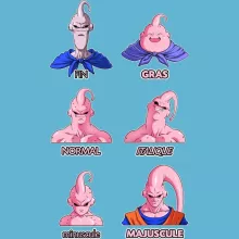Body bébé Boubou « Un sacré caractères... » – Parodie Dragon Ball Z