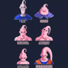 Sweat-Shirt à capuche Boubou « Un sacré caractères... » – Parodie Dragon Ball Z