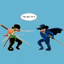 Body bébé Zoro Roronoa « D'un Z qui veut dire... (Version qui dégénère » – Parodie One Piece