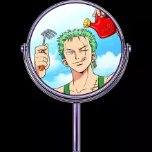Custodia per smartphone Roronoa Zoro – Parodia dei One Piece