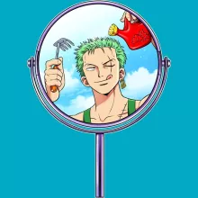 Roronoa Zoro Mug – One Piece parody