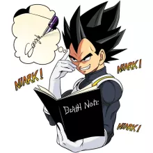 Casquette Enfant Végéta « Une idée fixe... » – Parodie Dragon Ball Super