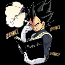 Coque Téléphone Portable Végéta « Une idée fixe... » – Parodie Dragon Ball Super