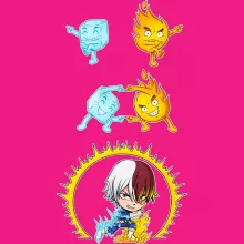 Shoto Todoroki Vrouwen Tank Top – My Hero Academia parodie