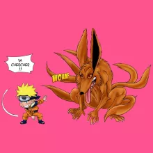 Débardeur Enfant Fille « Va chercher ! » – Parodie Naruto