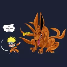 Sweat-Shirt à capuche « Va chercher ! » – Parodie Naruto