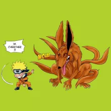 T-shirt « Va chercher ! » – Parodie Naruto