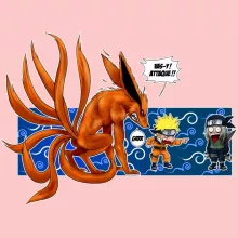 T-shirt Femme « Vas-y attaque ! » – Parodie Naruto