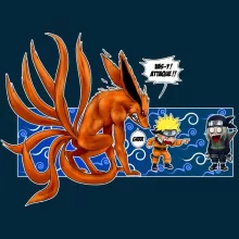 Bonnet « Vas-y attaque ! » – Parodie Naruto