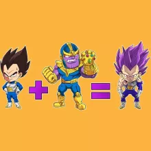 Thanos Mugg “Hemligheten bakom förvandlingen till Hakai” – Parodi Dragon Ball Super