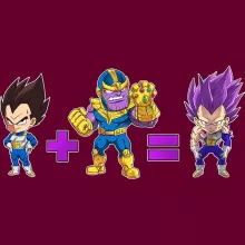 Cappello Thanos “Il segreto della trasformazione in Hakai” – Parodia dei Dragon Ball Super