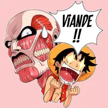 Fatinho para bebé (menina) – One Piece de parodia