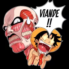 Camisola de alças crianças rapaz – One Piece de parodia