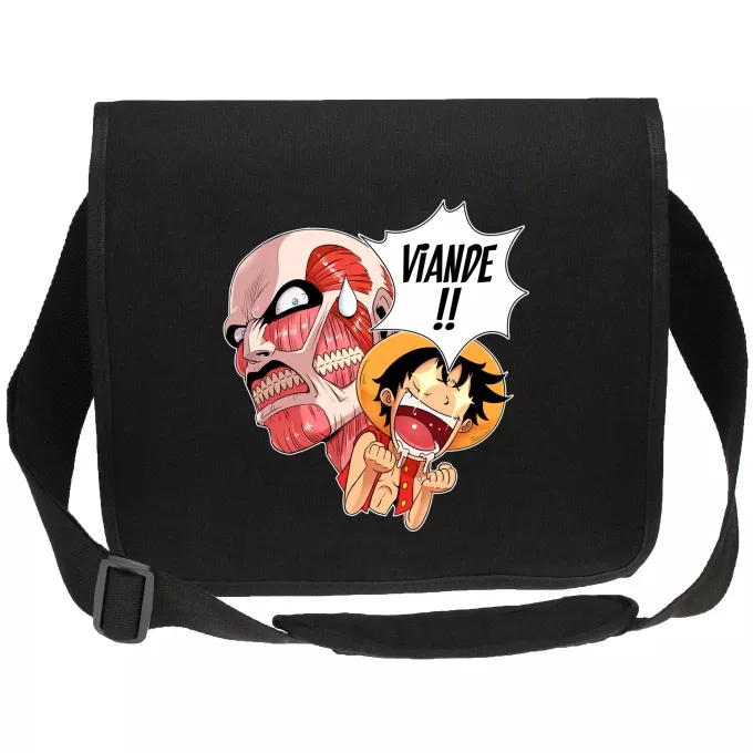 Sacos de lona para estudantes Paródia One Piece