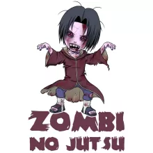 Itachi X Walking Dead totebag – Parodi Naruto
