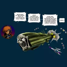 Bonnet L'Arcadia « Zone de Turbulences ! » – Parodie Albator