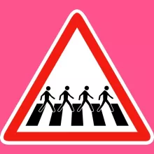 Débardeur Enfant Fille Musique « Signalisation passage piéton de l'Abbey Road » – Parodie Parodies Musique
