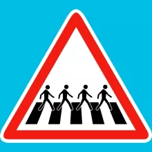 T-shirt Enfant Fille Musique « Signalisation passage piéton de l'Abbey Road » – Parodie Parodies Musique