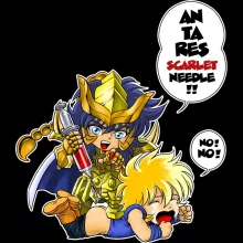 Scorpio Milo Mütze “Gold Saint Scorpio Milo (englische Fassung)” – Parodie auf Saint Seiya